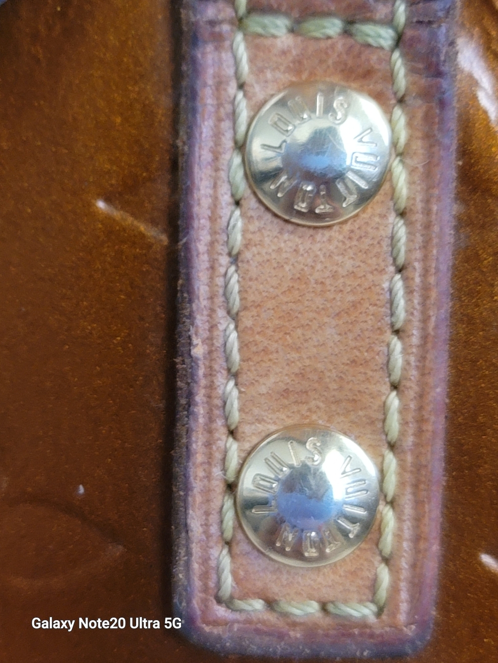 Louis Vuitton Vernis Brown Monogram Alma-Style Tote - Picture 15 of 15